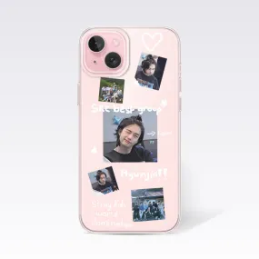 BTS SKZ Group Clear Silicon Cover