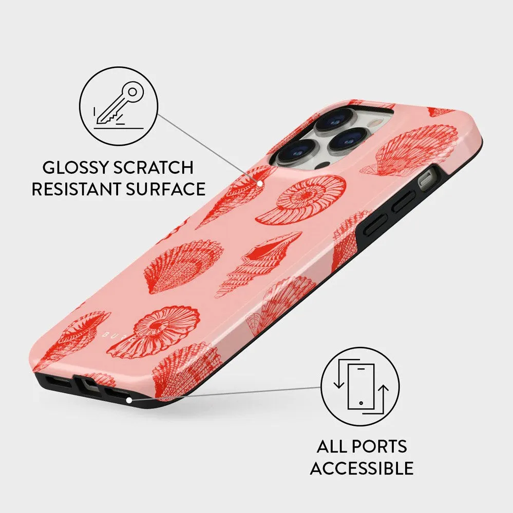 Burga iPhone 13 Pro Tough Fashion Case - Coastal Treasure