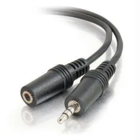 C2g 1.5ft 3.5mm M-f Stereo Audio Extension Cable