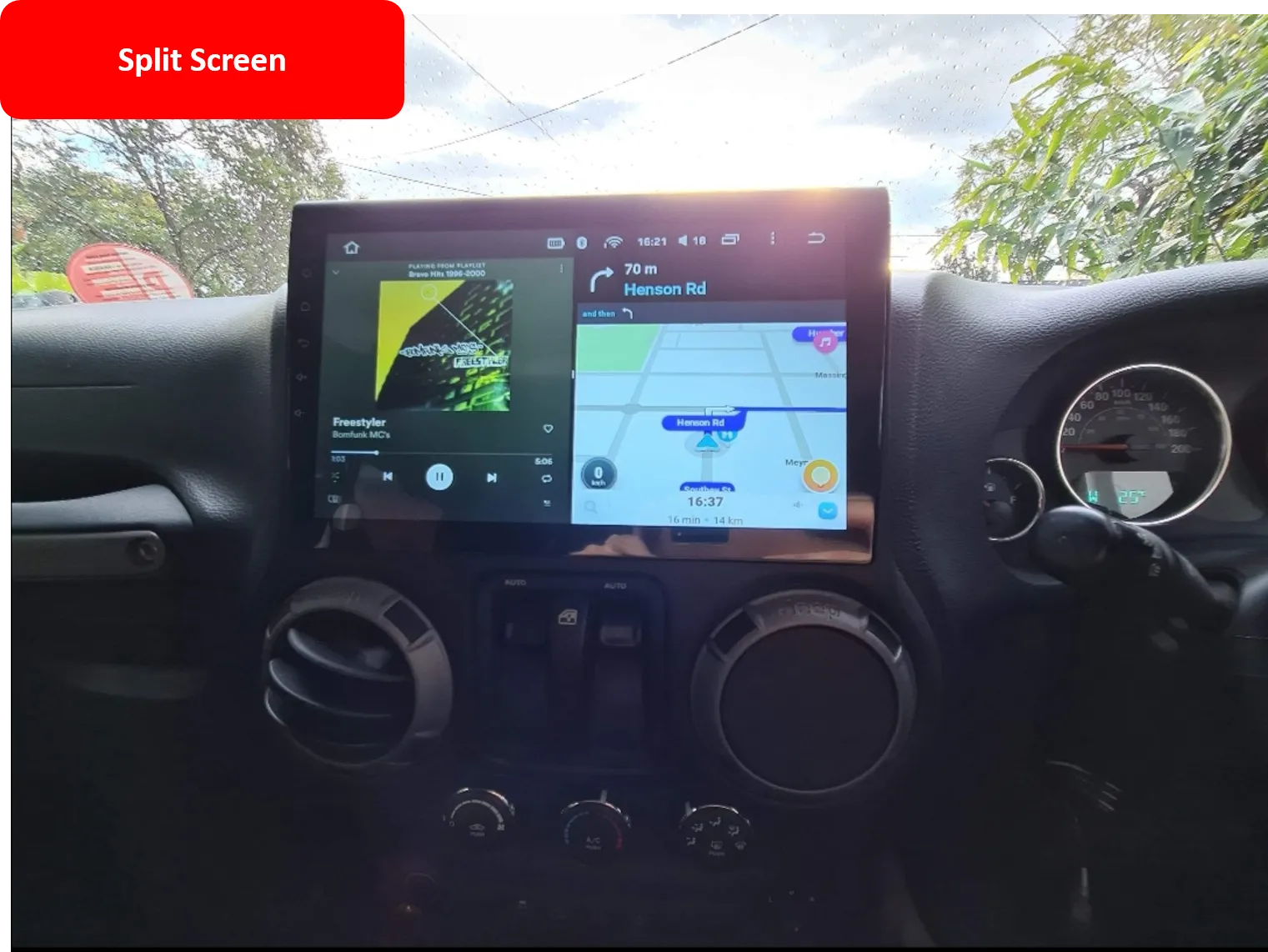 Car Dealz 11" Android 12.0 For Honda Civic 10 FC FK 2015 - 2020 Tesla Vertical Screen In Dash Plus OEM Fascia