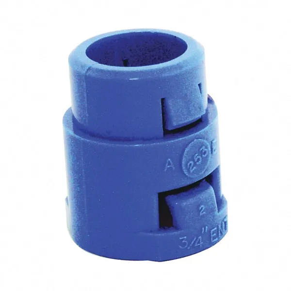 Carlon A253E-CAR Terminal Adapter, 3/4 in, 1.4 in L, PVC, Blue