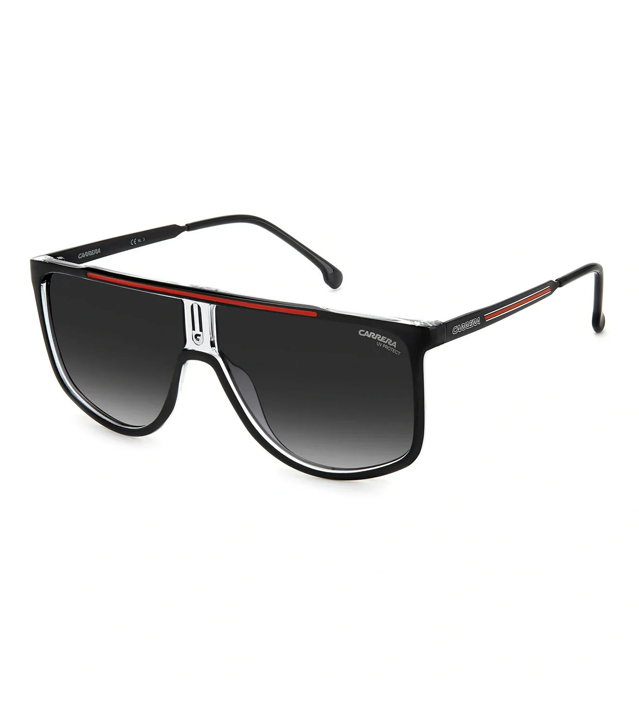 Carrera Men's Dark Grey Aviator Sunglasses