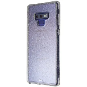 Case-Mate Sheer Crystal Case for Samsung Galaxy Note9 - Clear/Silver Glitter