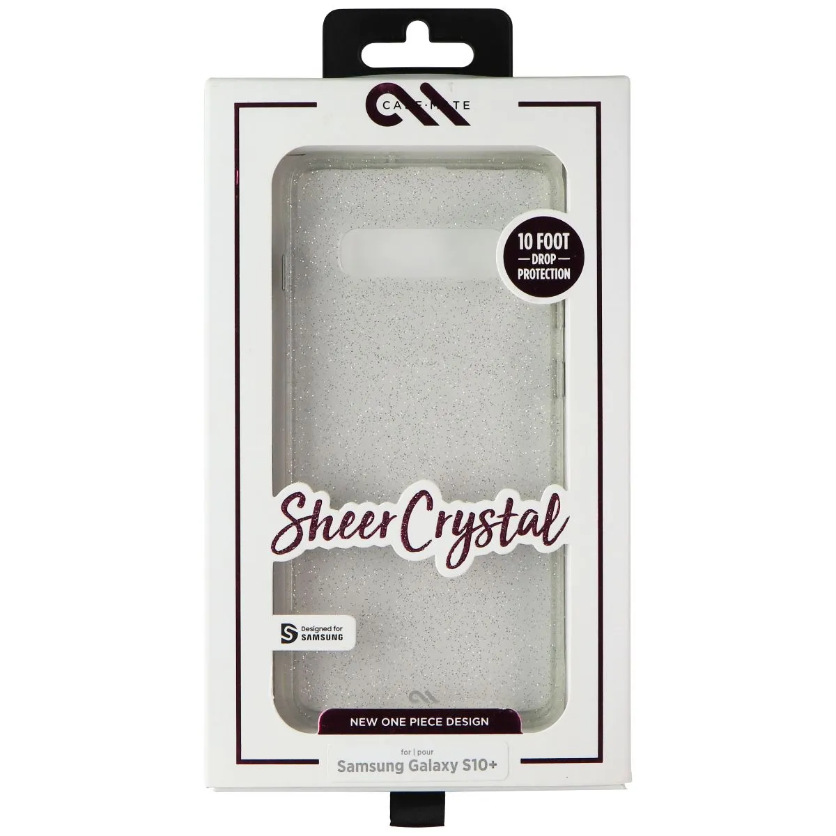 Case-Mate Sheer Crystal Case for Samsung Galaxy S10  (Plus) - Crystal Clear