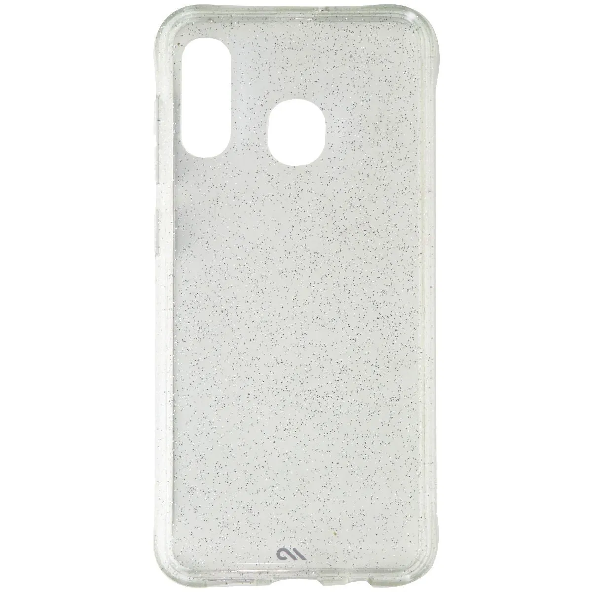 Case-Mate Sheer Crystal Series Phone Case for Samsung Galaxy A20 - Clear/Glitter