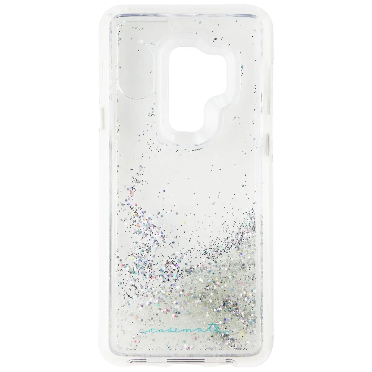 Case-Mate Waterfall Liquid Glitter Case for Galaxy S9  (Plus) - Clear/Silver