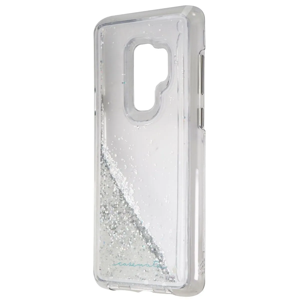 Case-Mate Waterfall Liquid Glitter Case for Galaxy S9  (Plus) - Clear/Silver