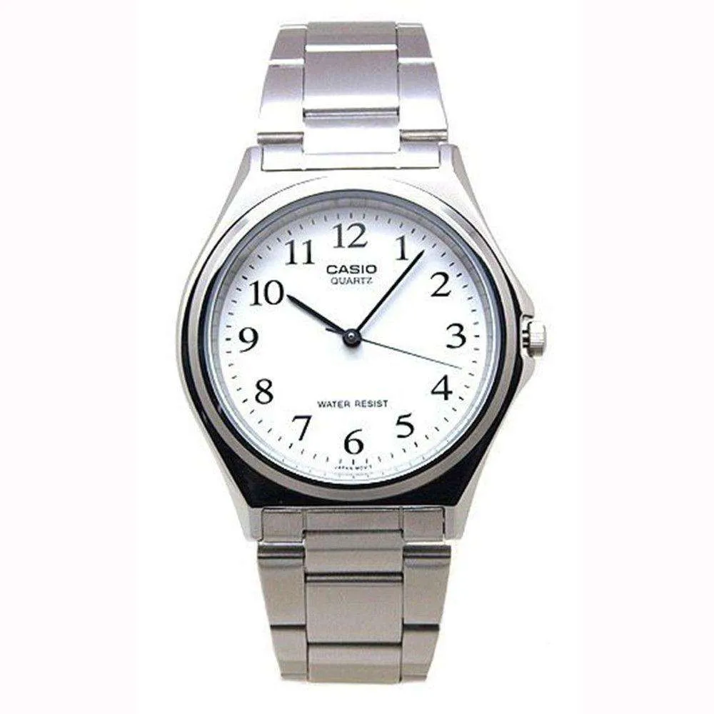 Casio MTP-1130A-7BRDF Silver Stainless Steel Strap Watch for Men