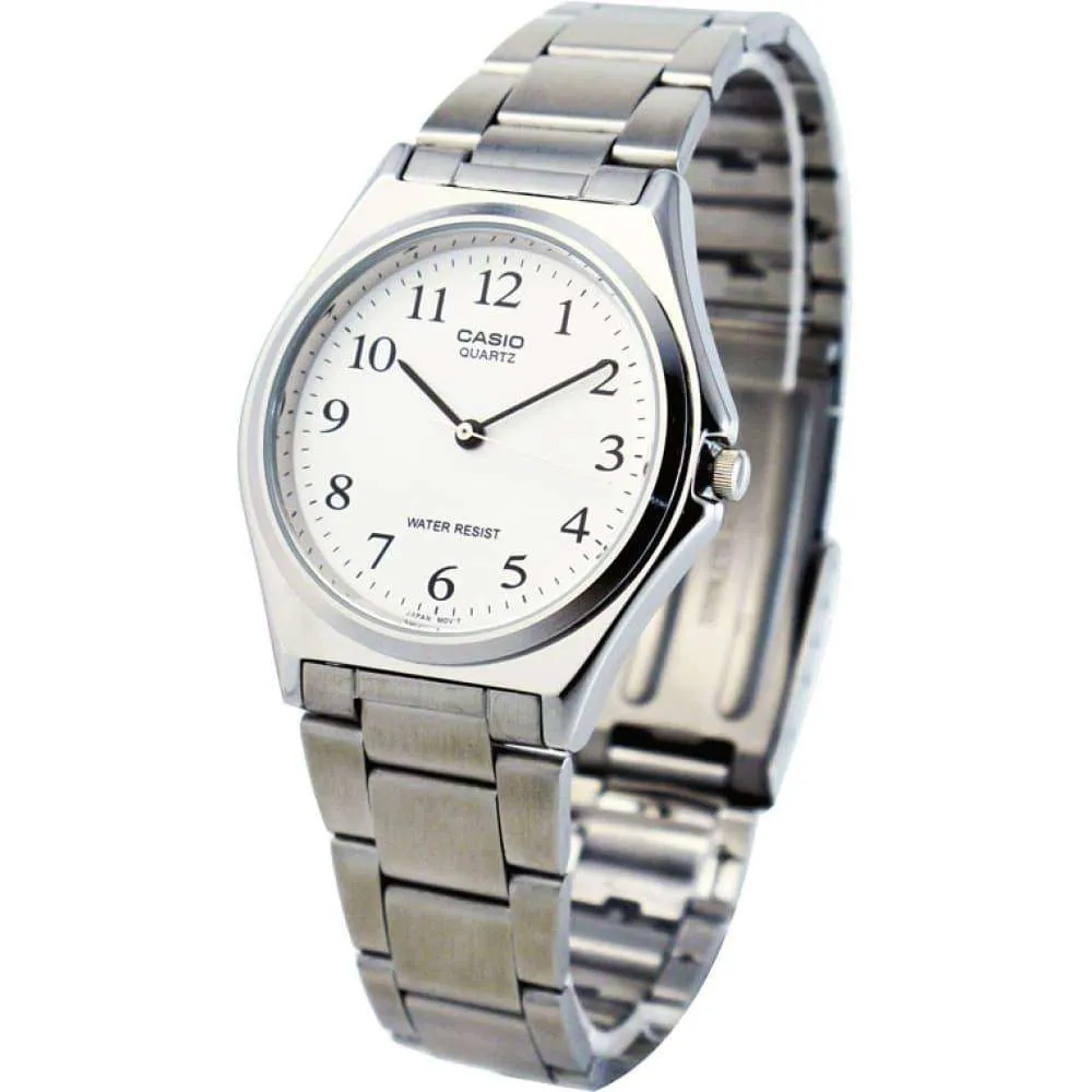 Casio MTP-1130A-7BRDF Silver Stainless Steel Strap Watch for Men