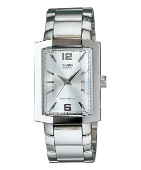 Casio MTP-1233D-7ADF Silver Stainless Steel Strap Watch for Men