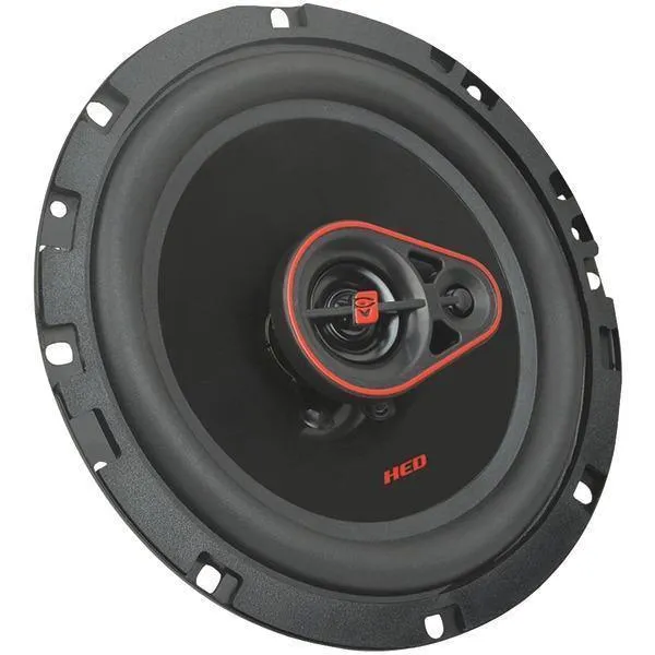 Cerwin-Vega Mobile H7653 HED Series 3-Way Coaxial Speakers (6.5inch, 340 Watts max)