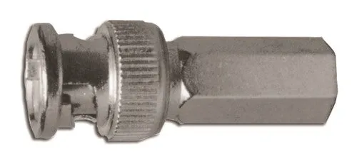 Channel Vision 2110 - RG6 BNC Male Twist-On Connector