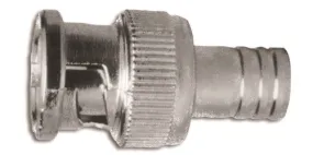 Channel Vision 2113 - RG6 BNC Crimp-On Connector - 2 piece