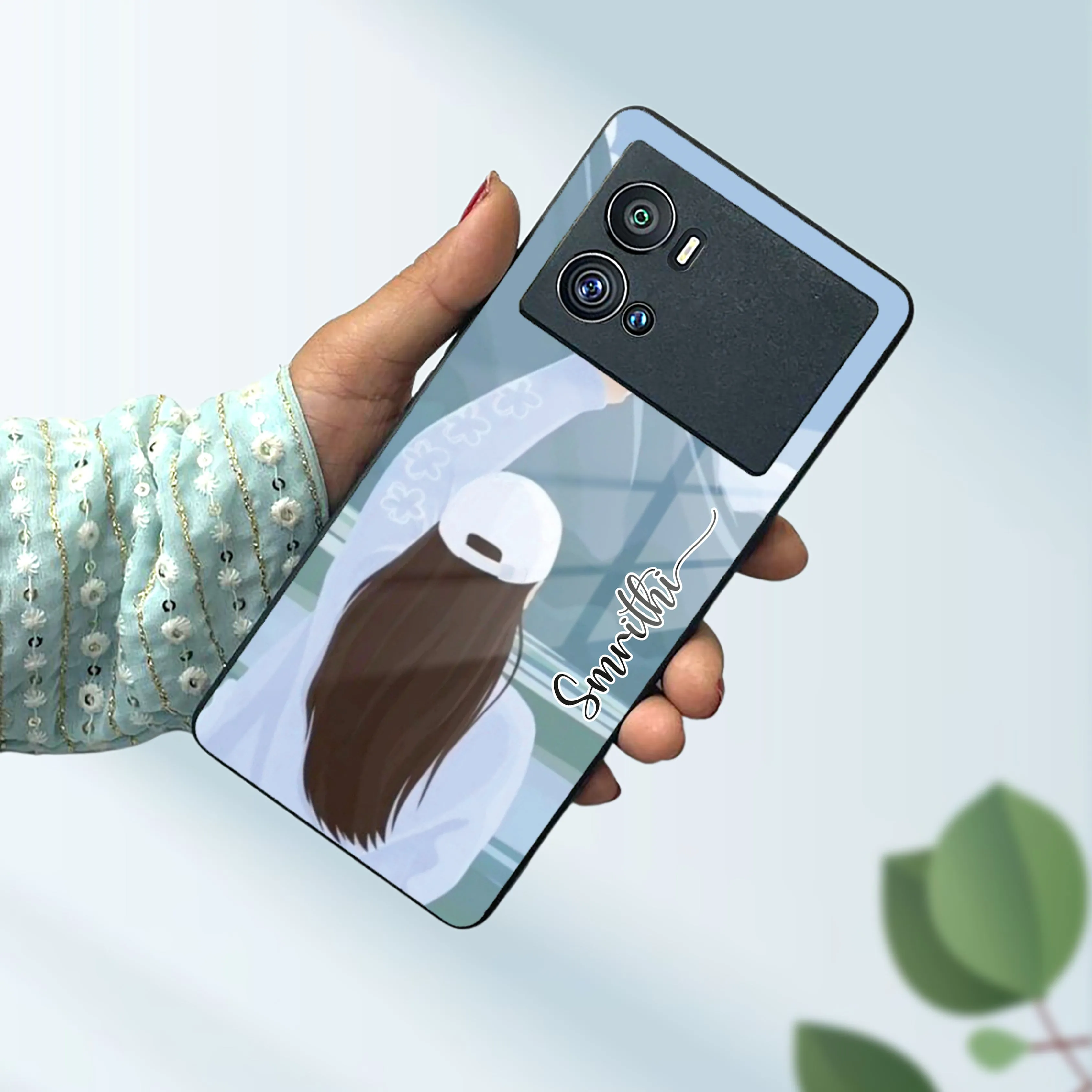 Chasing Dreams Customized Glass Case Cover For Vivo