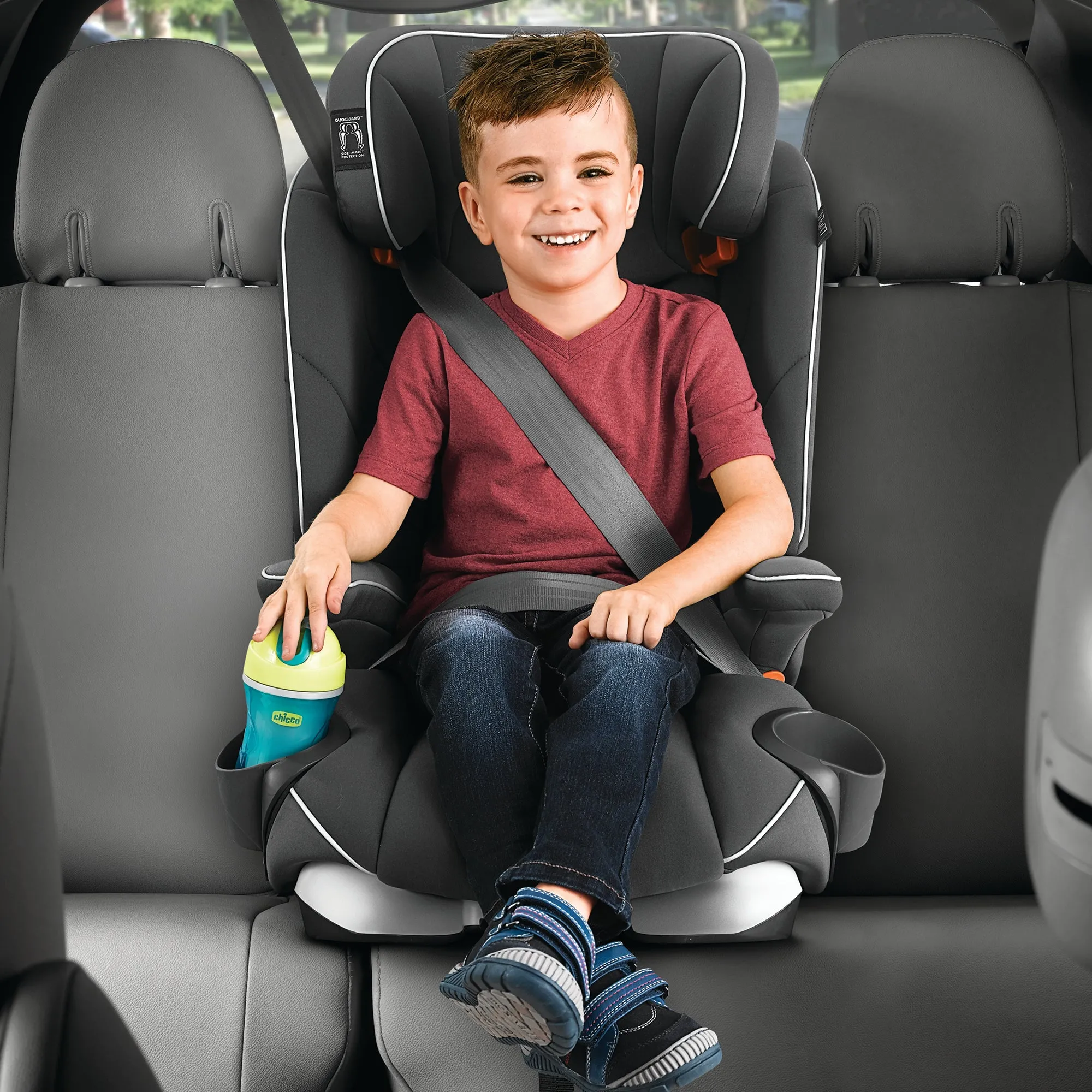 Chicco - MyFit Harness   Booster Car Seat - Notte