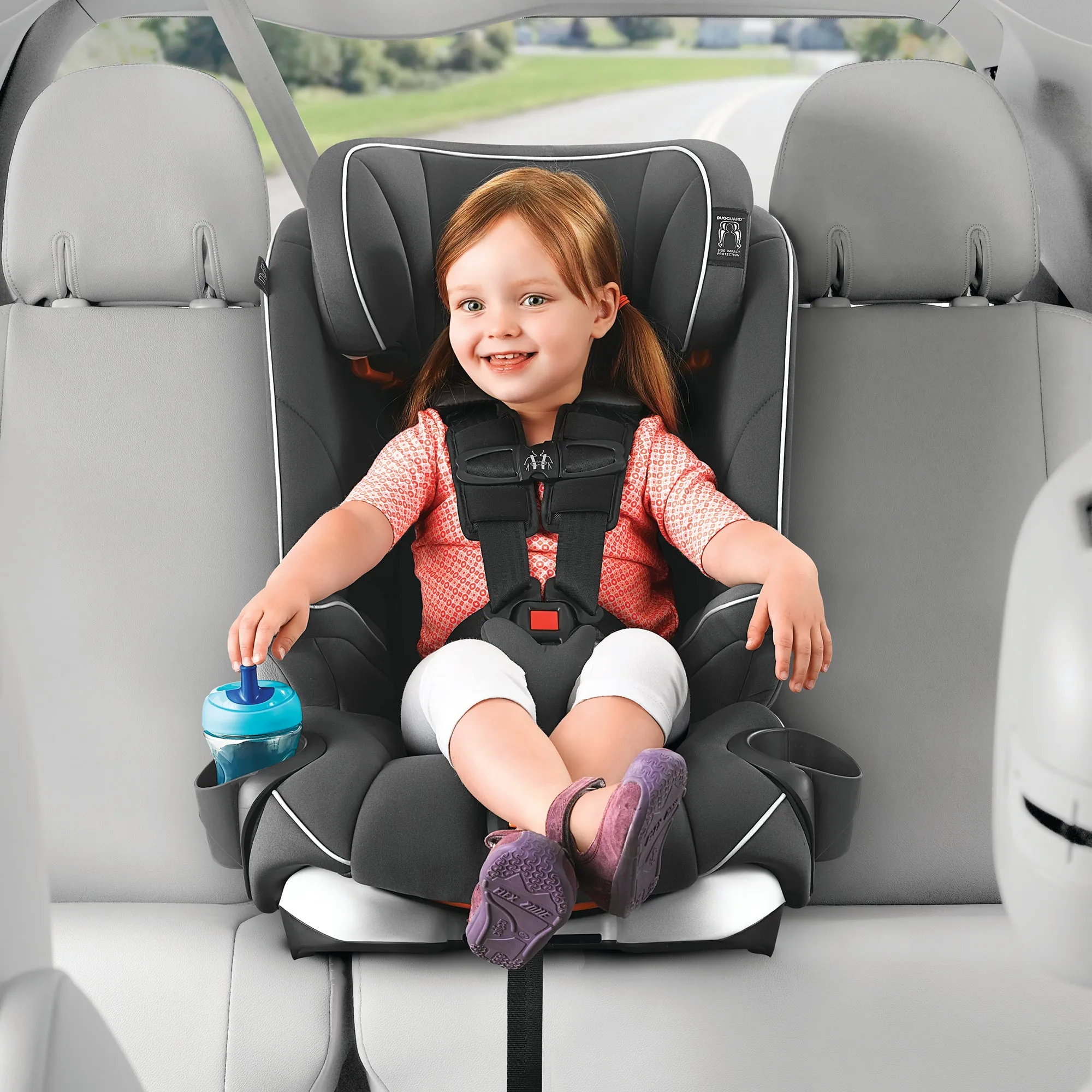 Chicco - MyFit Harness   Booster Car Seat - Notte