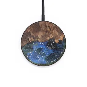 Circle Wood Resin Wireless Charger - Bob (Cosmos, 721505)