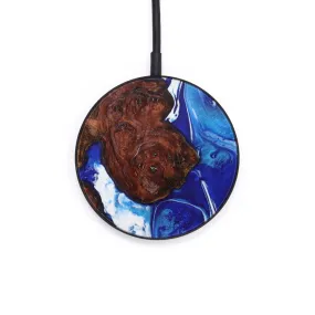 Circle Wood Resin Wireless Charger - Brittany (Artist Pick, 621492)