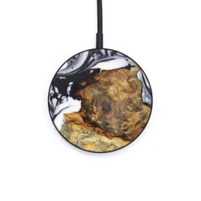 Circle Wood Resin Wireless Charger - Carmine (Artist Pick, 624546)