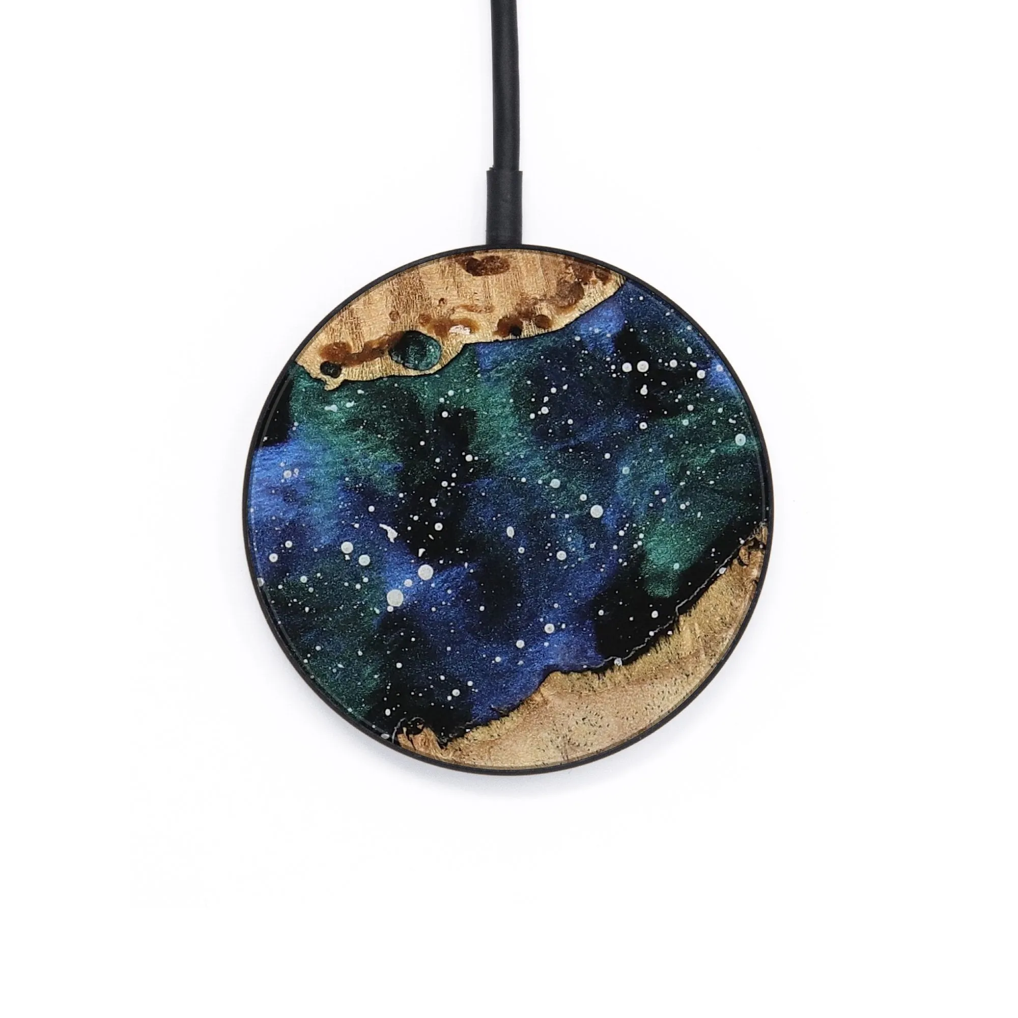 Circle Wood Wireless Charger - Nyah (Cosmos, 735843)