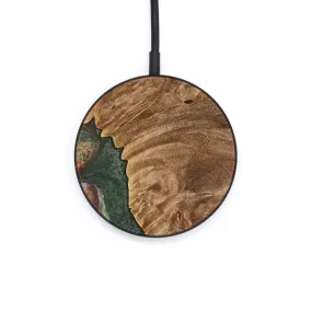 Circle Wood Wireless Charger - Raynard (Green, 735372)