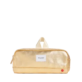 Clinton Pencil Case - Gold