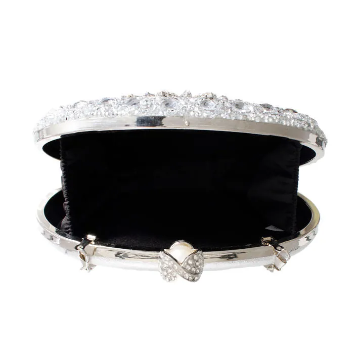 Clutch Crystal Hard Case Bag for Women