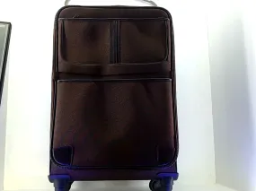 Coolife Expandable 24in Luggage with TSA Lock Brown