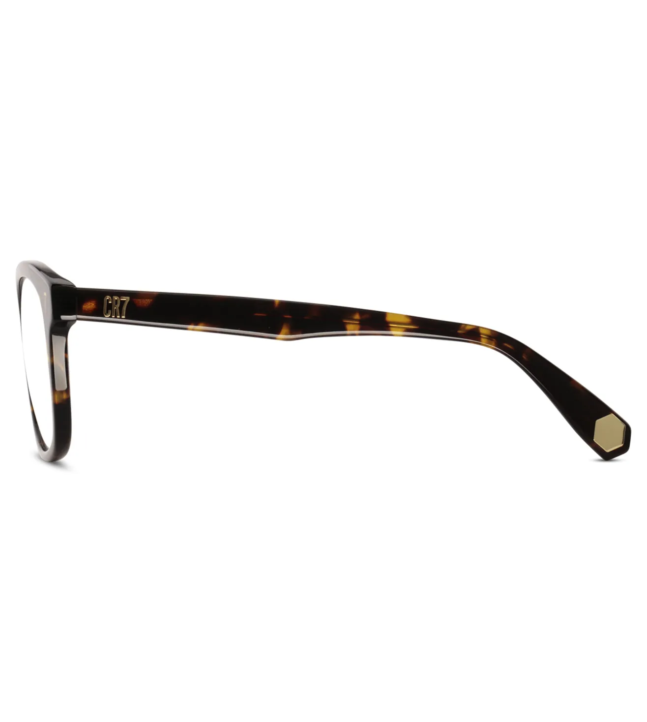 CR7 Unisex Tortoise Acetate Round Optical Frame