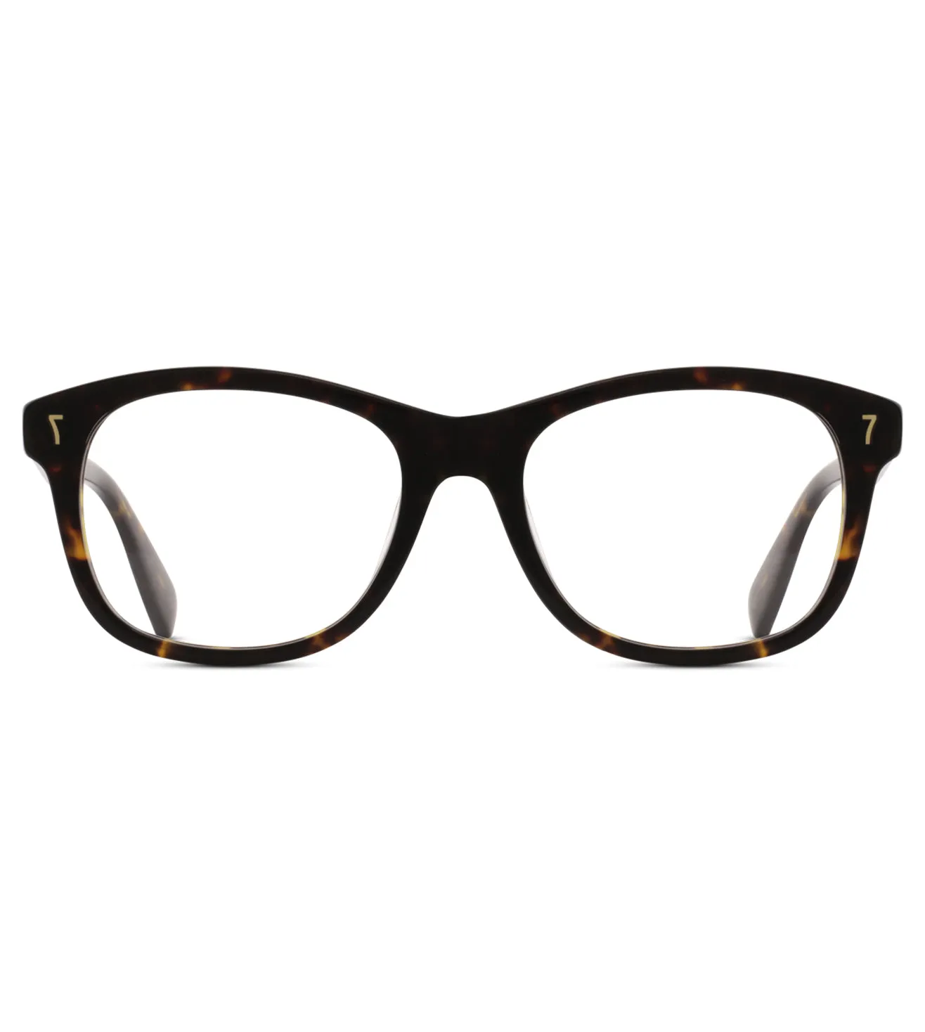 CR7 Unisex Tortoise Acetate Round Optical Frame