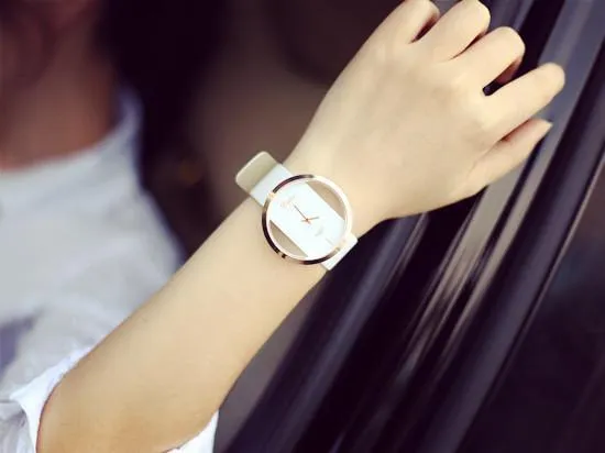 Creative Fashion Transparent Hollow Couple Watch