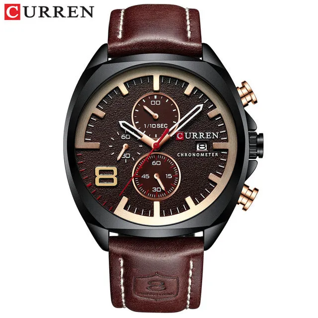 CURREN  Analog Multifunction Wrist Watch