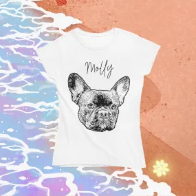 Custom cat shirt using pet photo   name custom dog shirt personalized dog shirt custom dog t shirts for humans custom pet shirt