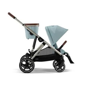 Cybex Gazelle S 2 Stroller - Taupe Frame/Sky Blue Seat