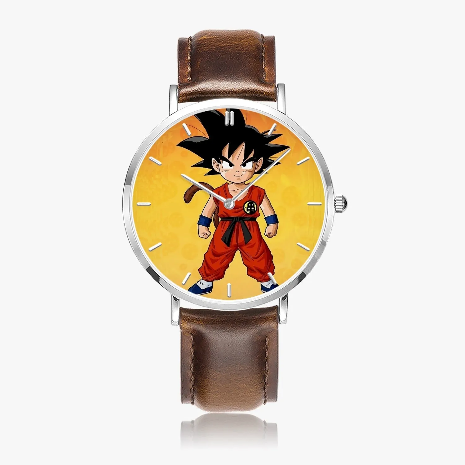 DBZ-Store Cute Young Kid Goku Yellow Graphic Watch