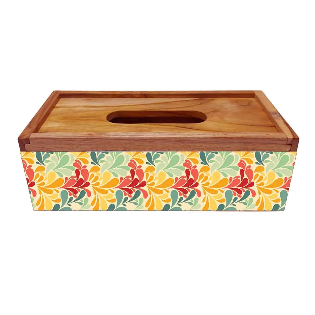 Designer Wooden Tissue Box Holder for Car Office