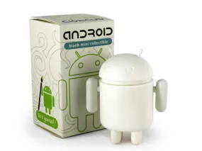 DIY Android 3" Minifigure - White Edition