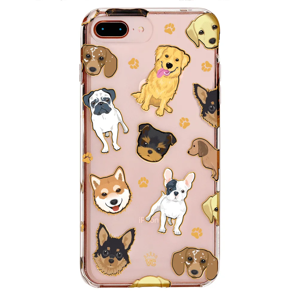 Dog Clear iPhone Case