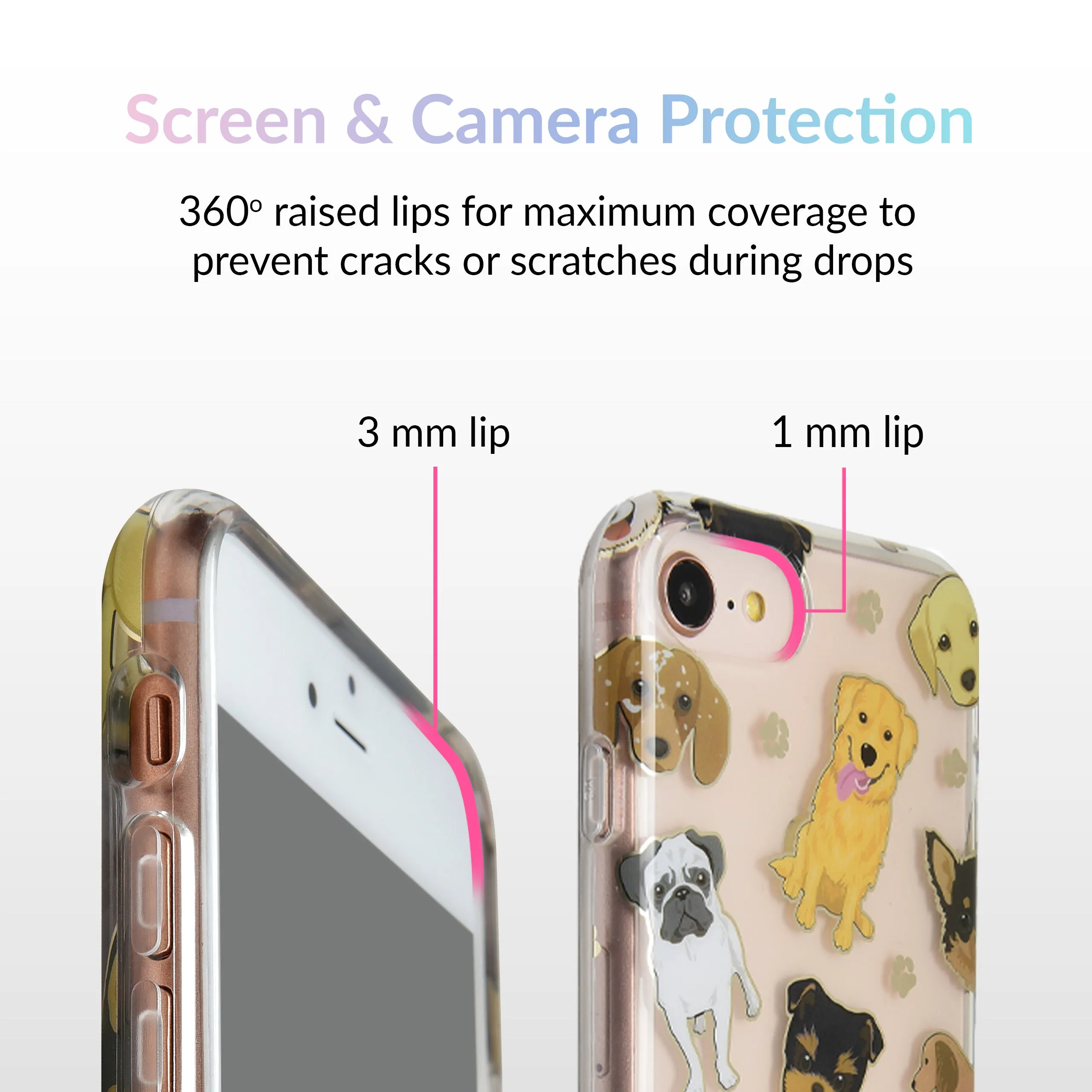 Dog Clear iPhone Case