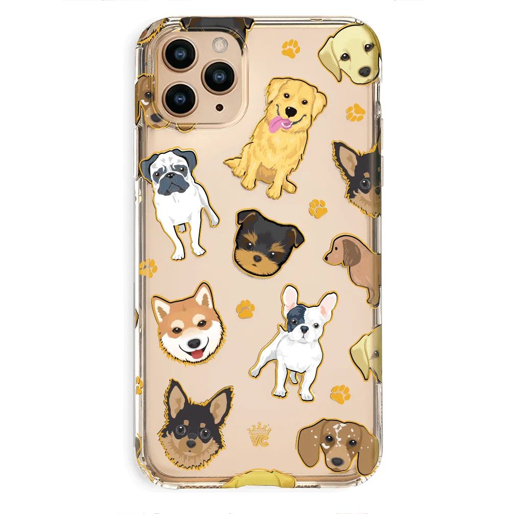 Dog Clear iPhone Case