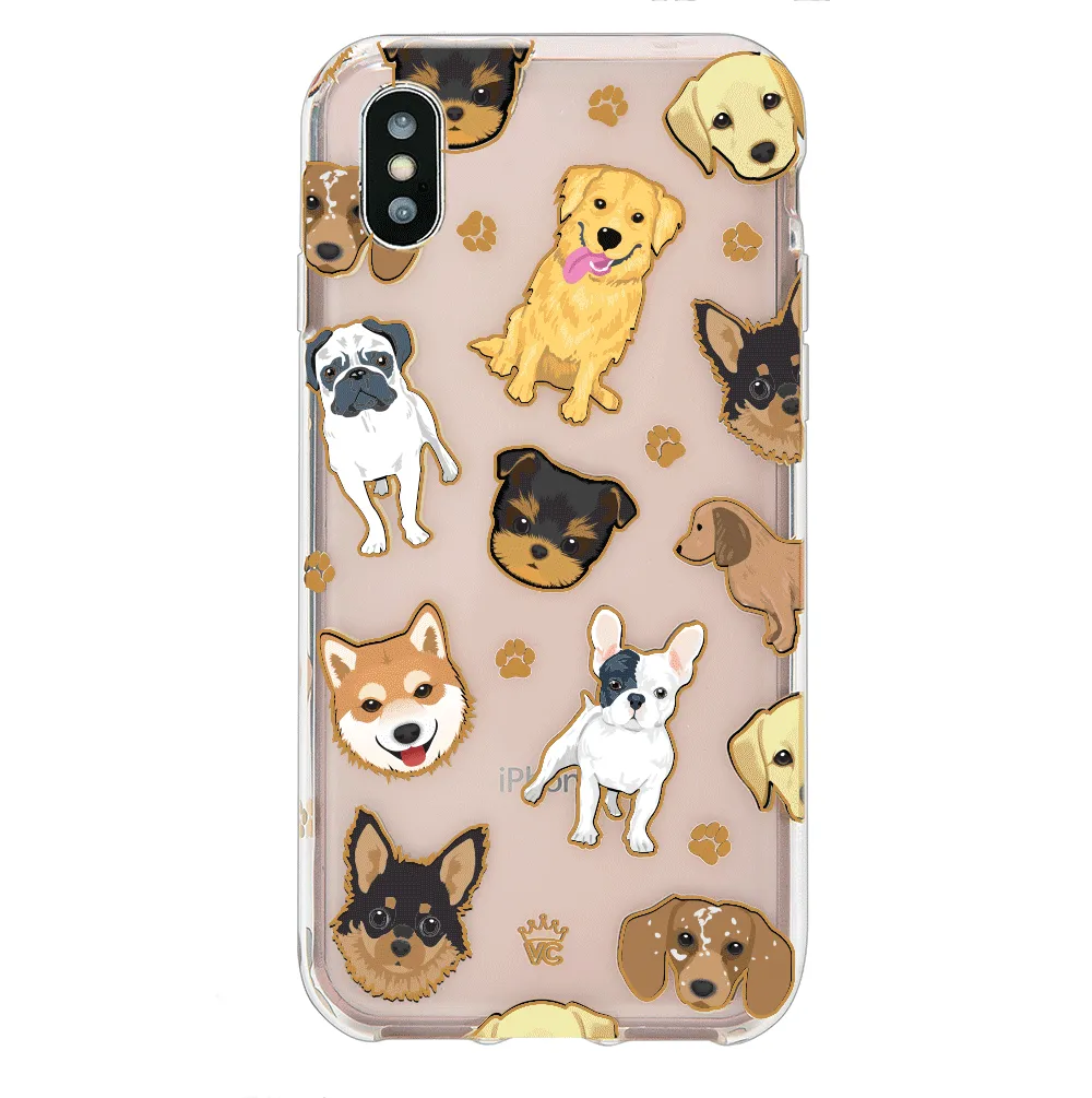 Dog Clear iPhone Case