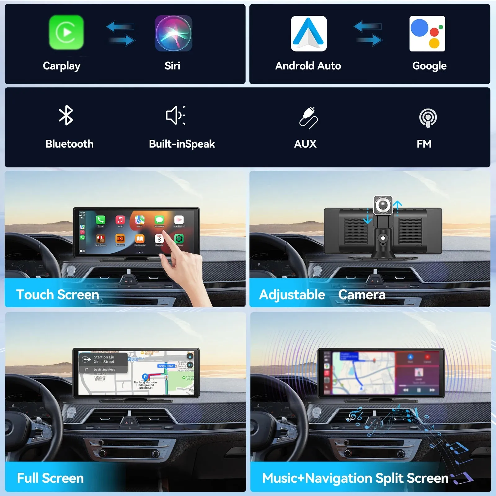 DriveMate Pro 10.26” HD Smart CarPlay System Buy 1 Get 1 50% Off