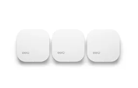 eero Home WiFi System (Pack of 3) - Blanket Your Home in WiFi, Replaces Wireless Router and Range Extender, Gigabit Speed, WPA2 Encryption