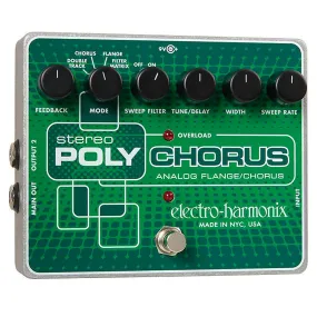 Electro-Harmonix Stereo Polychorus Pedal