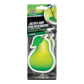 Elite Auto Care 8997 Auto Air Freshener, Summer Pear