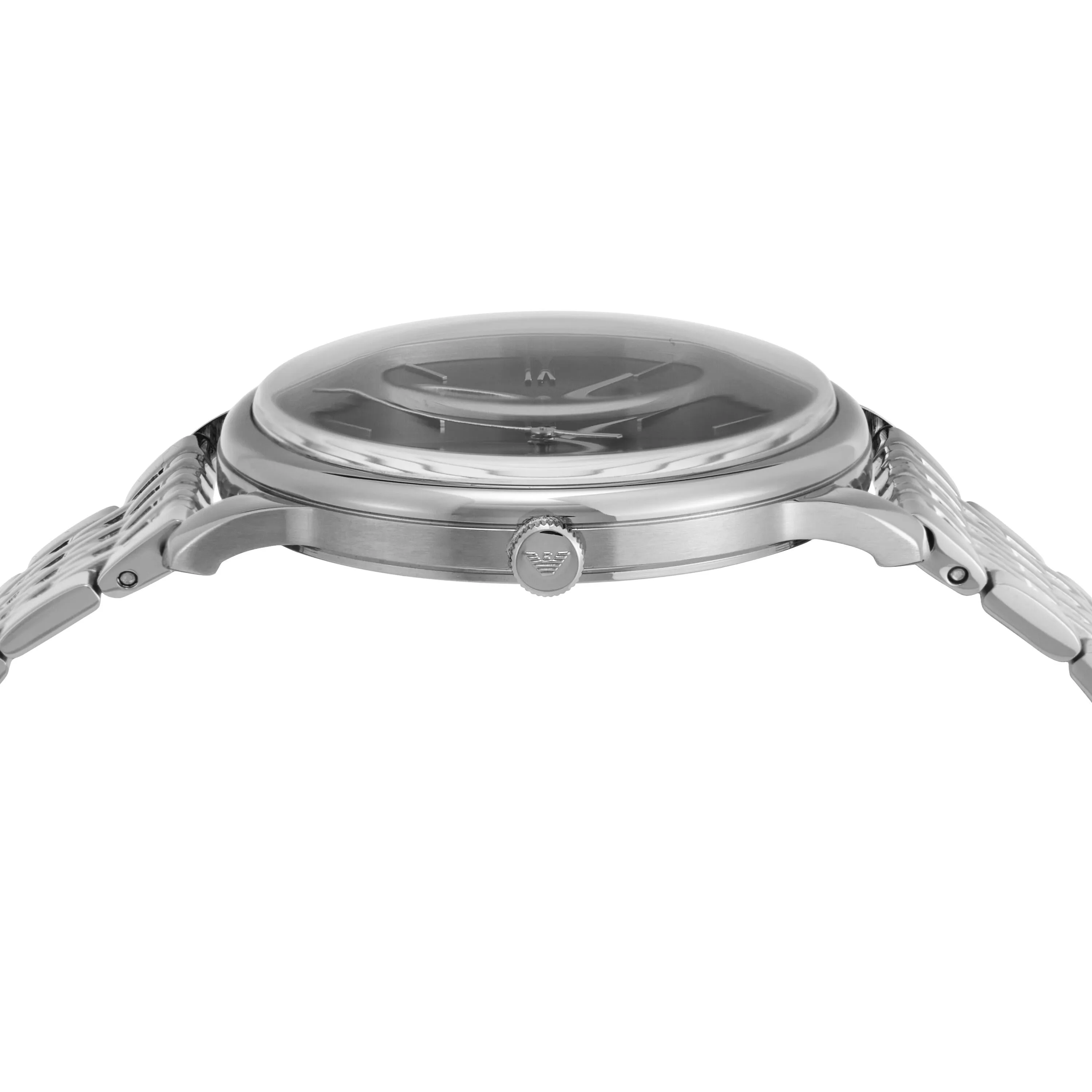 Emporio Armani Silver Tone Analogue Watch AR11600