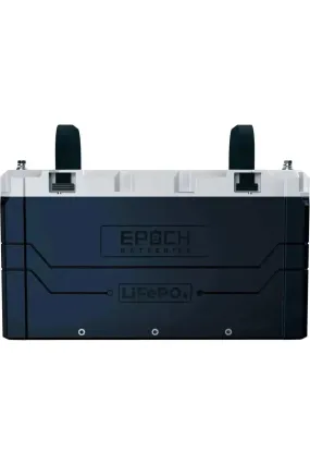 Epoch Batteries 12V 460Ah LiFePO4 Battery | Group 8D Size, IP67, Heated, Bluetooth & Victron Comms