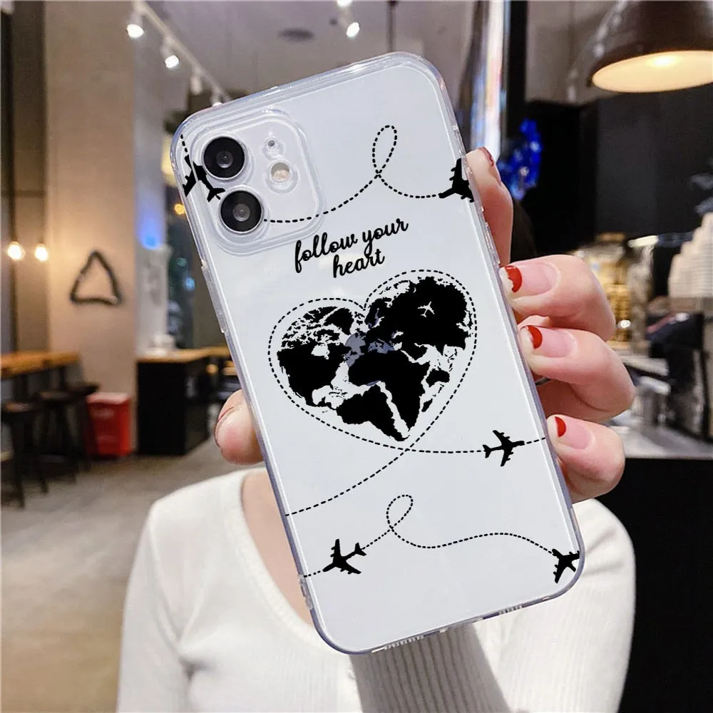 Fashion Beautiful Girl Pattern Case For iPhone