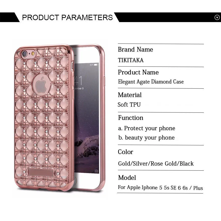 Fashion Bling Diamond Case For iPhone