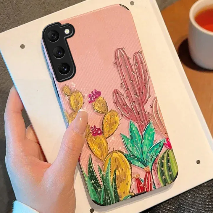 Fashion Cactus Pattern Case - Samsung